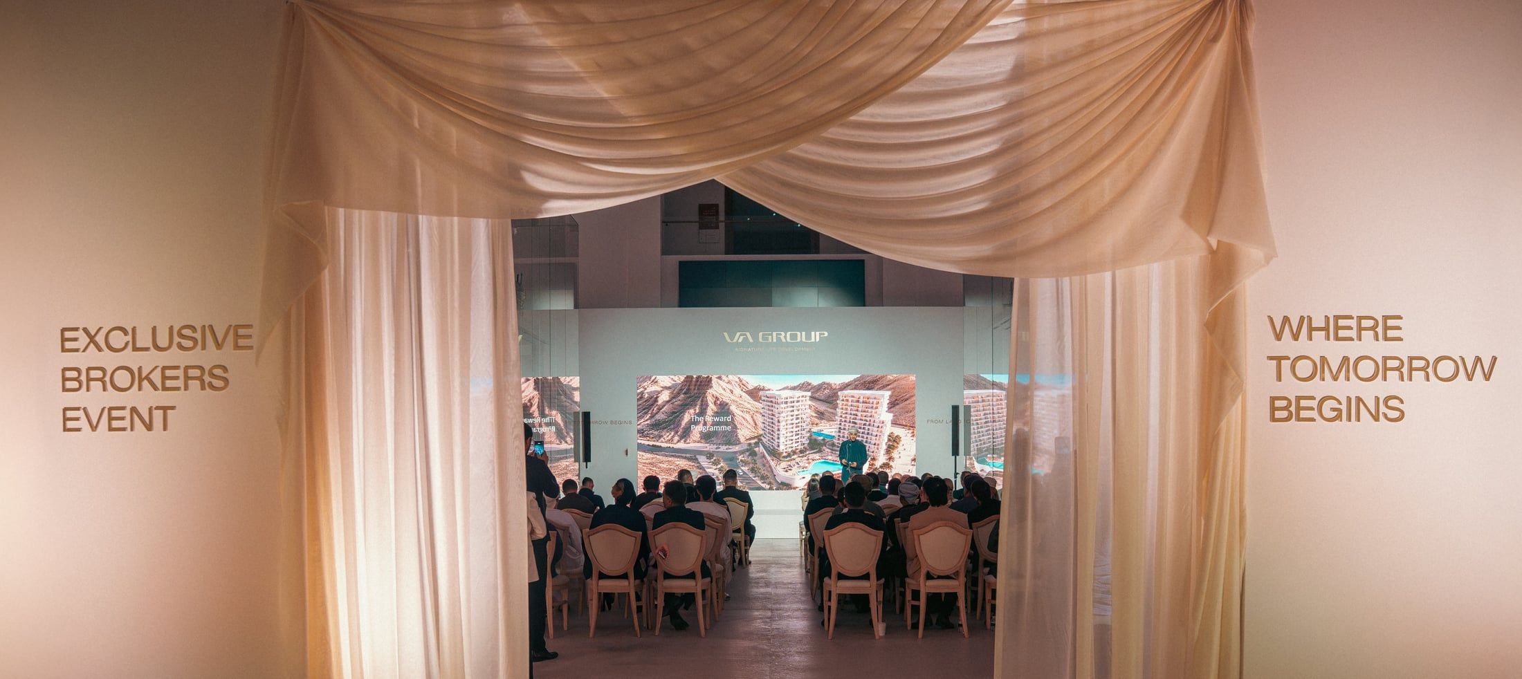 VA Group's exclusive broker partner event at the National Museum of Oman